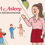 Girl Asleep Digital Education Package