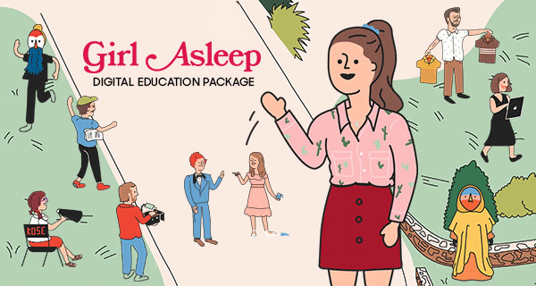 Girl Asleep Digital Education Package